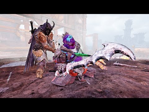 BATTLE WITH THE SERVANTS OF SAURON - SHADOW OF WAR