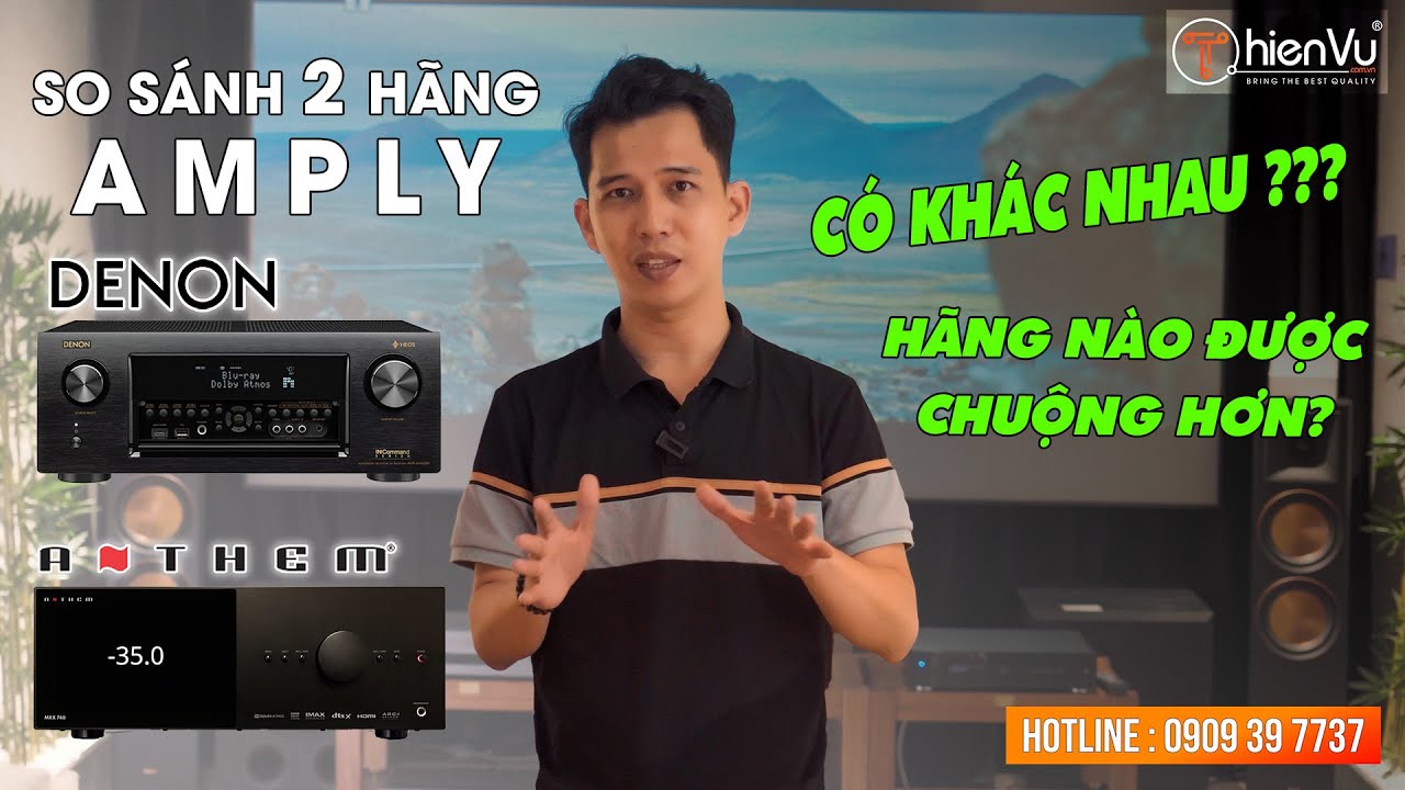 video Amply xem phim Denon AVC-X4700H chính hãng 0