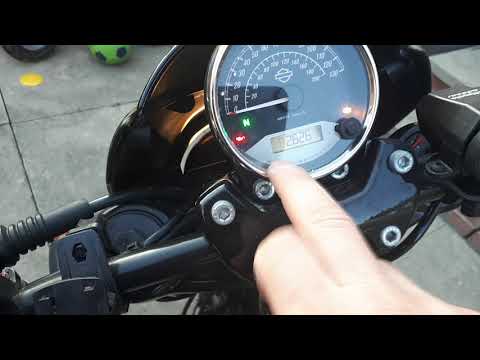 How to change or view PIN code Harley Davidson XG 750  500 Street Rod