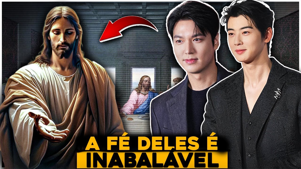 12 Atores Coreanos que SEGUEM A DEUS e Você Não Sabia