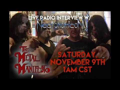 The Metal Manifesto - On Air Interview w/Rob "The Witch" (Necronomicon - Canada)