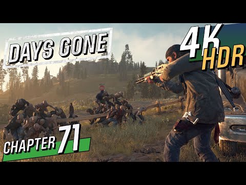 [4K HDR] DAYS GONE (Hard / 100% / Exploration) Walkthrough part 71 - Hoard Killing & Collectibles