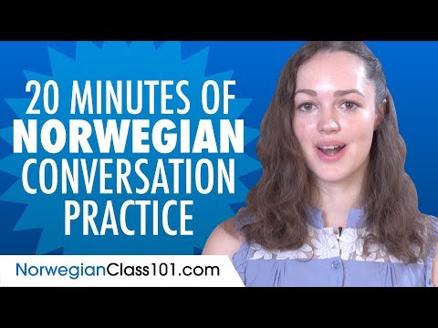 20 Minutes of Norwegian Conversation Practice - Improve Speaking Skills