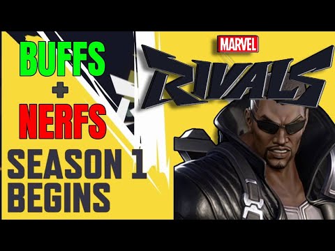 Marvel Rivals Season 1 Breakdown | New Map, Buffs, Nerfs + BLADE LEAK!