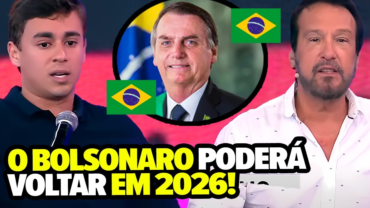 NIKOLAS FERREIRA REVELA TUDO SOBRE BOLSONARO PRESIDENTE PARA 2026