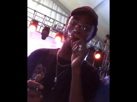 JohnTheFinesseGod, KingShukid, Barack Jacuzzi, and ShappaMan at the terminal music event soundcheck