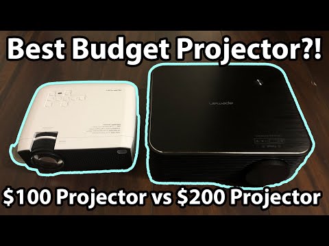 $100 Projector vs $200 Projector: Best Projector on Amazon? | Richard Reviews