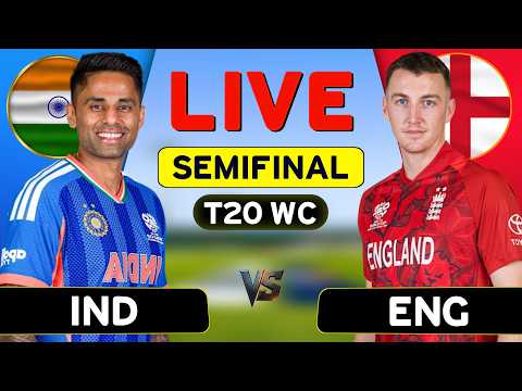 🔴IND vs ENG WC Semi-Final Match Live Score Commentary | India Vs England Semi final Match Live