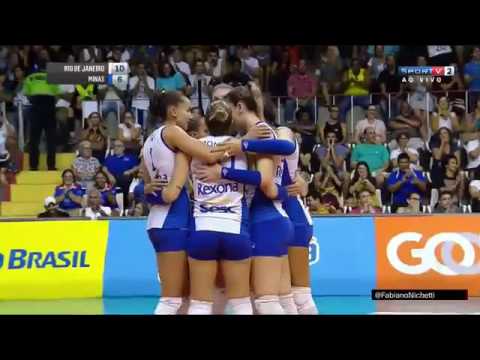 Rexona-Sesc x Minas - rally 1