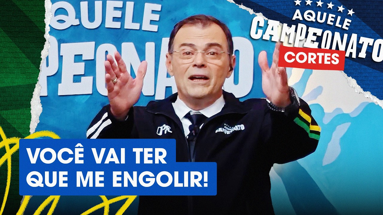 A VERDADE POR TRÁS DA FRASE | CORTES AQUELE CAMPEONATO