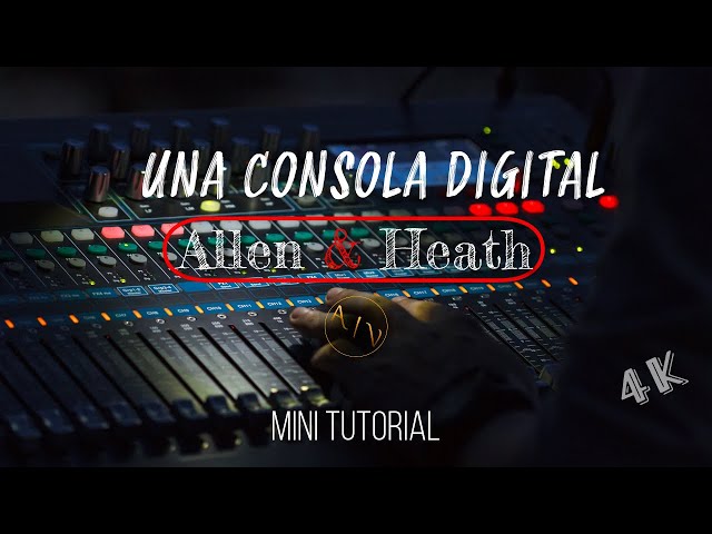 Vídeo relacionado con Allen & Heath QU-24C Mezclador digital compacto de 30 entradas/24 salidas, edición cromada