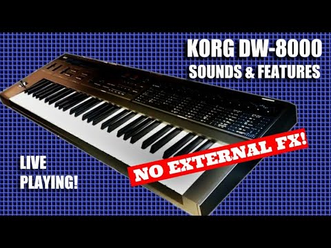 Korg DW-8000 Demo by Synthdude