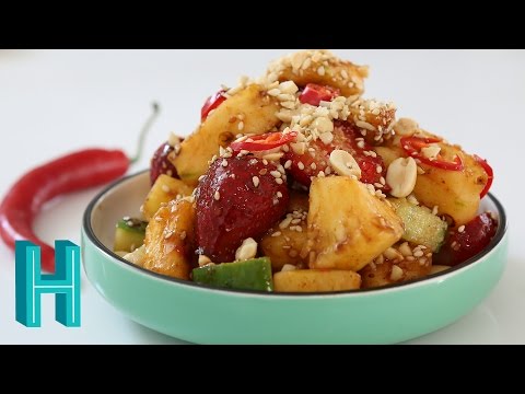 フルーツ・ロジャックの作り方｜ヒラ・クッキング (How to Make Fruit Rojak |  Hilah Cooking)