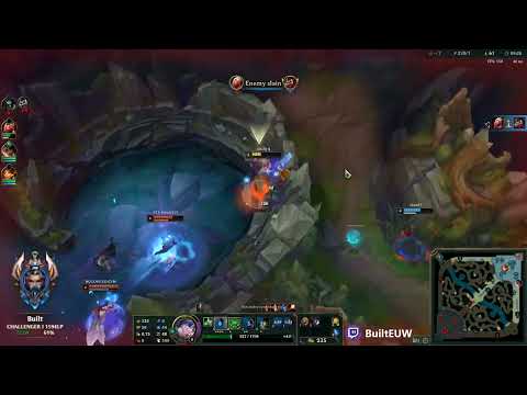BuiltEUW  - Riven vs Kennen - Riven Gameplay