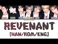 Revenant By MODYSSEY Colour Coded Lyrics Han Rom Eng
