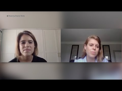 'It almost chokes me up a bit': Princesses Beatrice and Eugenie have emotional call with fundraiser