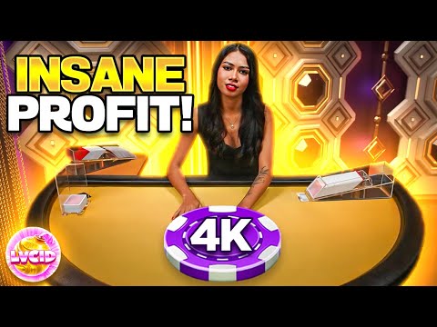 $4,000 VS VIP BLACKJACK!  (INSANE WIN STREAK)