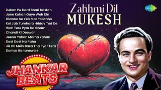 Download lagu Zakhmi Dil - Mukesh | Zuban Pe Dard Bhari Dastan | Jane Kahan Gaye Woh Din | Old Hindi Songs mp3