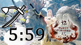 【MHR】5：59　太刀ソロ