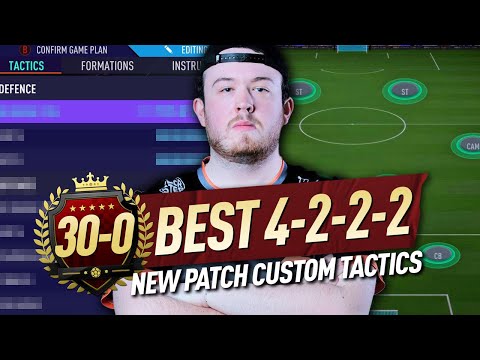*NEW PATCH* HOW TO GO 30-0! BEST 4222 PRO PLAYER CUSTOM TACTICS AND INSTRUCTIONS! #FIFA21 #COACHING