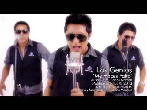 LOS GENIOS  ME HACES FALTA VIDEO OFICIAL EN HD) PRIMICIA 2013