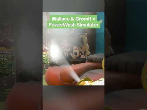 ¡Vaya! El próximo DLC de Wallace & Gromit para PowerWash Simulator parece impresionante