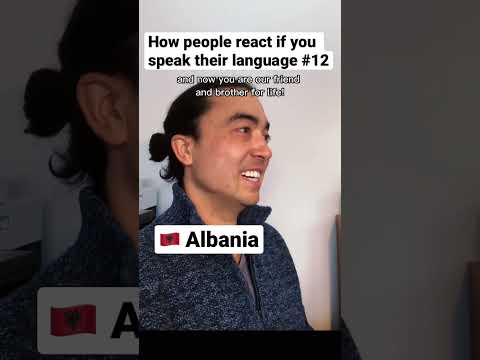 How people react if you speak their language: ALBANIAN!!!