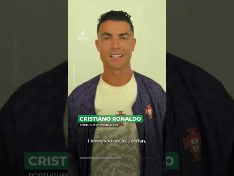 Ronaldo sends message to Venezuelan earthquake survivor | AJ #shorts