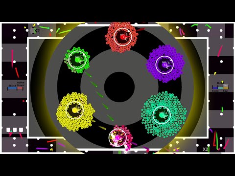 Bubble Cors Battle- Color Wars- Circle Multiply or Release