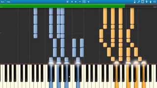 Zedd - Done With Love: Synthesia Piano Tutorial