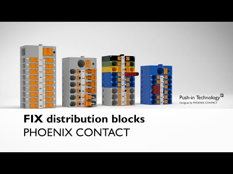 FIX-Power distribution blocks