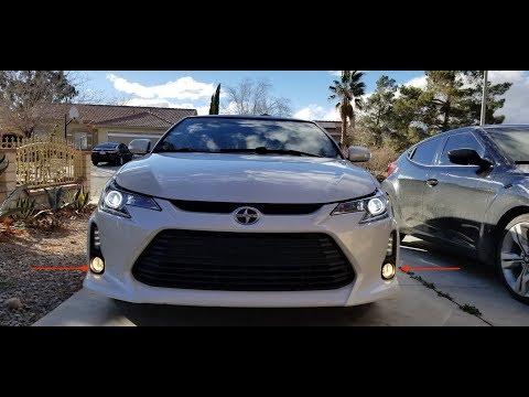 Winjet Fog lights Install on Scion tC (2014-2016)