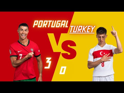 Portugal vs Turkey 3-0 Highlights & All Goals 2024 HD