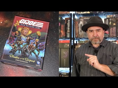 The Discriminating Gamer: G I  Joe Deck Building Game: Shadow of the Serpent