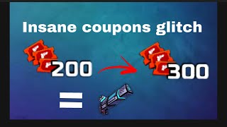 Insane coupons glitch (pg3d)