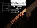 Pat Metheny II V I Lick