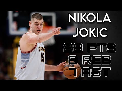 Nikola Jokic 28PTS 8REB 7AST | Denver Nuggets vs Toronto Raptors | DEN vs TOR | Mar 14, 2023