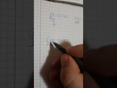 Împărțirea unui număr natural la un număr de o cifră (2)