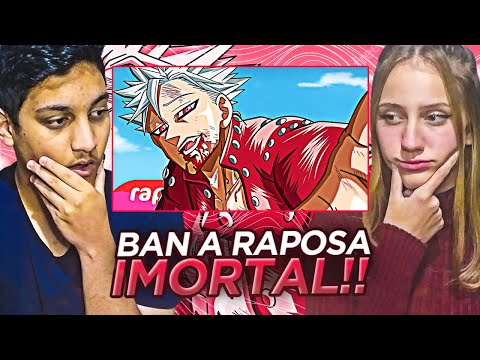 REACT - Rap do Ban (Nanatsu no Taizai) - O PECADO DA GANÂNCIA | NERD HITS
