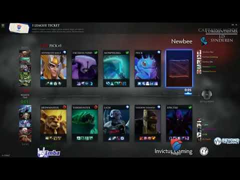 Newbee vs iG - Game 2 (i-League LAN - Quarterfinals)