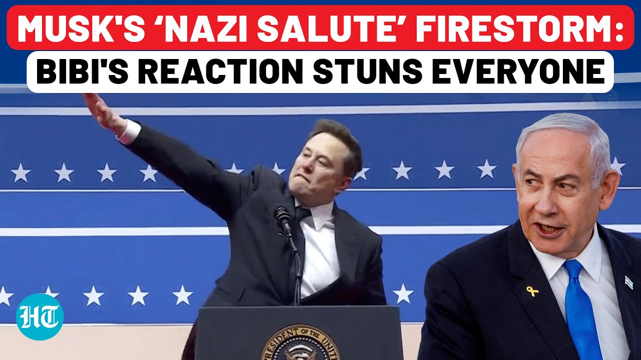 Netanyahu’s Dramatic Intervention Stuns World as Elon Musk's 'Nazi Salute 'Controversy Explodes