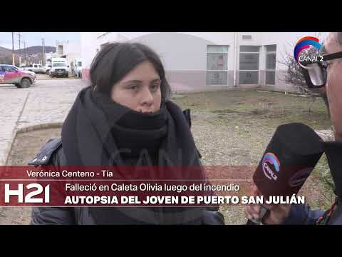 Autopsia del joven que falleció luego del incendio de su vivienda en Puerto San Julián.
