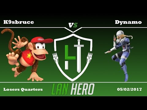 LAN Hero Tuesday #26 MF | LH K9sbruce (Diddy) Vs 2S | Dynamo (Sheik) - Losers Quarters