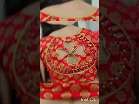 🌸🌸🌸🌸 very beutiful blouse back neck designs #2025 #blouse #tiktok ######new