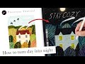 How To Turn A Day Into Night QUICK Illustration Tutorial Procreate Tips And Tricks For Beginners