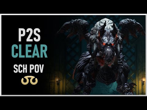[FFXIV] P2S First Clear - Scholar POV