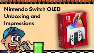 Nintendo Switch OLED Unboxing and Impressions