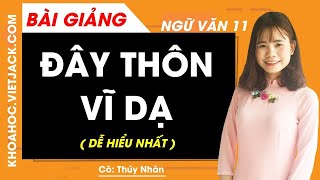 Sơ đồ tư duy bài Đây thôn Vĩ Dạ (năm 2023) dễ nhớ