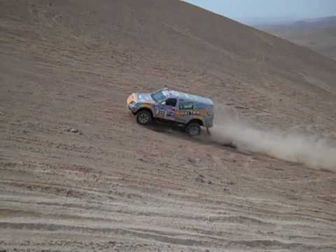 Klever Kolberg - Mitsubishi Pajero Sport Flex, Valtra Dakar Eco Team, durante o Rally Dakar 2010