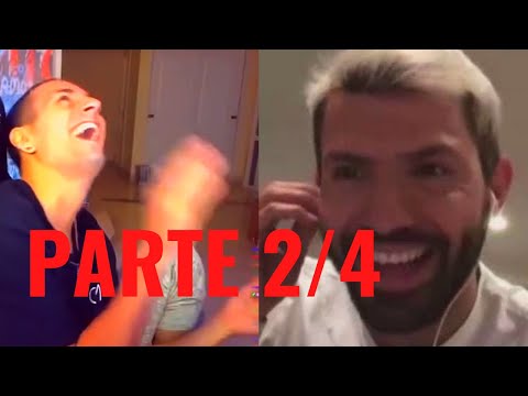 COSCU CHARLA CON EL KUN AGUERO en STREAM - COMPLETO parte 2/3